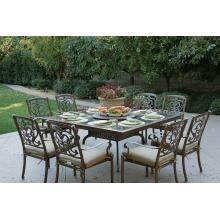 Darlee Santa Barbara Aluminum Dining Set