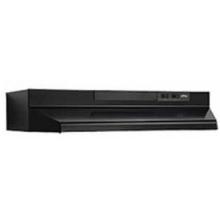 Broan Vent Hoods F40000 Series Range Hood, 36 Inch Black - F403623