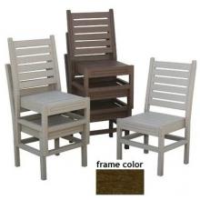 Eagle One Recycled Plastic Stackable Chair - Brown