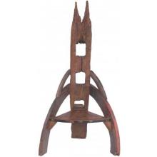 Groovy Stuff Teak Wood Steeple Chair - TF-002