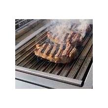 Stainless Steel U-Grate On Sear Zone Catches Drippings