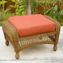 North Cape Port Royal Ottoman - Walnut