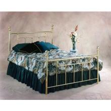 Hillsdale Chelsea Classic Brass Four Post Bed Set With Frame - Full - 1036BFR