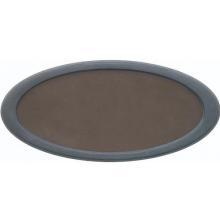 HouseMark Series Large Oval Address Plaque - Bronze W/ Verde Brass