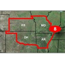 Garmin TOPO U.S. 24K - Central Plans - KS, OK, MO, AR Micro SD/SD