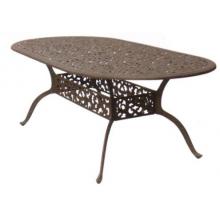 Darlee Catalina Aluminum Dining Table