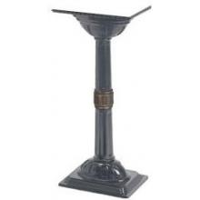 Classic Series Mailbox Post - Charcoal W/ Antique Bronze