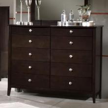 Hillsdale Tiburon Espresso Tall Double Dresser - 1418-711CW