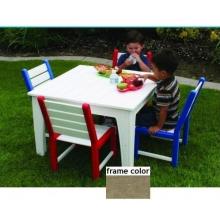 Eagle One Recycled Plastic Kids Table - Driftwood