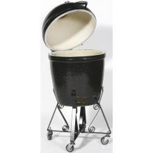 Meteor Comet Kamado Charcoal Smoker Grill- Brown