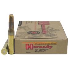 Hornady 404 Jeffery 423 400gr DGX (Per 20)