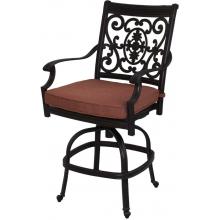 Darlee St. Cruz Aluminum 1 Person Bar Stool