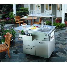 Viking VPRS411SS 41-Inch Portable Stainless Steel Outdoor Refreshment Station