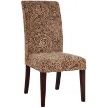 Powell Furniture - Teak, Scarlet & Green Paisley Tapestry Slip Over - Pack 1 (Fits 741-440 Chair) - 741-213Z