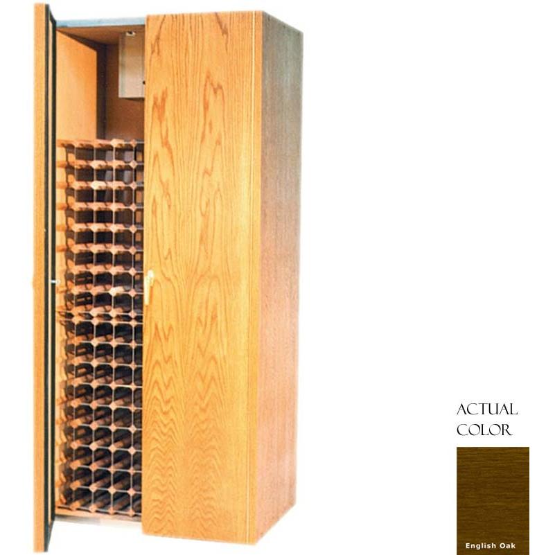 Vinotemp VINO-440TD-ENGOAK 280 Bottle Wine Cellar With Insulate Doors - English Oak