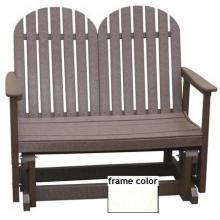 Eagle One Recycled Plastic Smithton Glider Bench - White