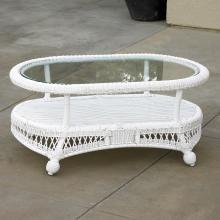 North Cape International Montego Wicker Coffee Table