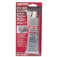Loctite High-Temp RTV Silicone Red Sensor-Safe Gasket Maker - 80ml Tube
