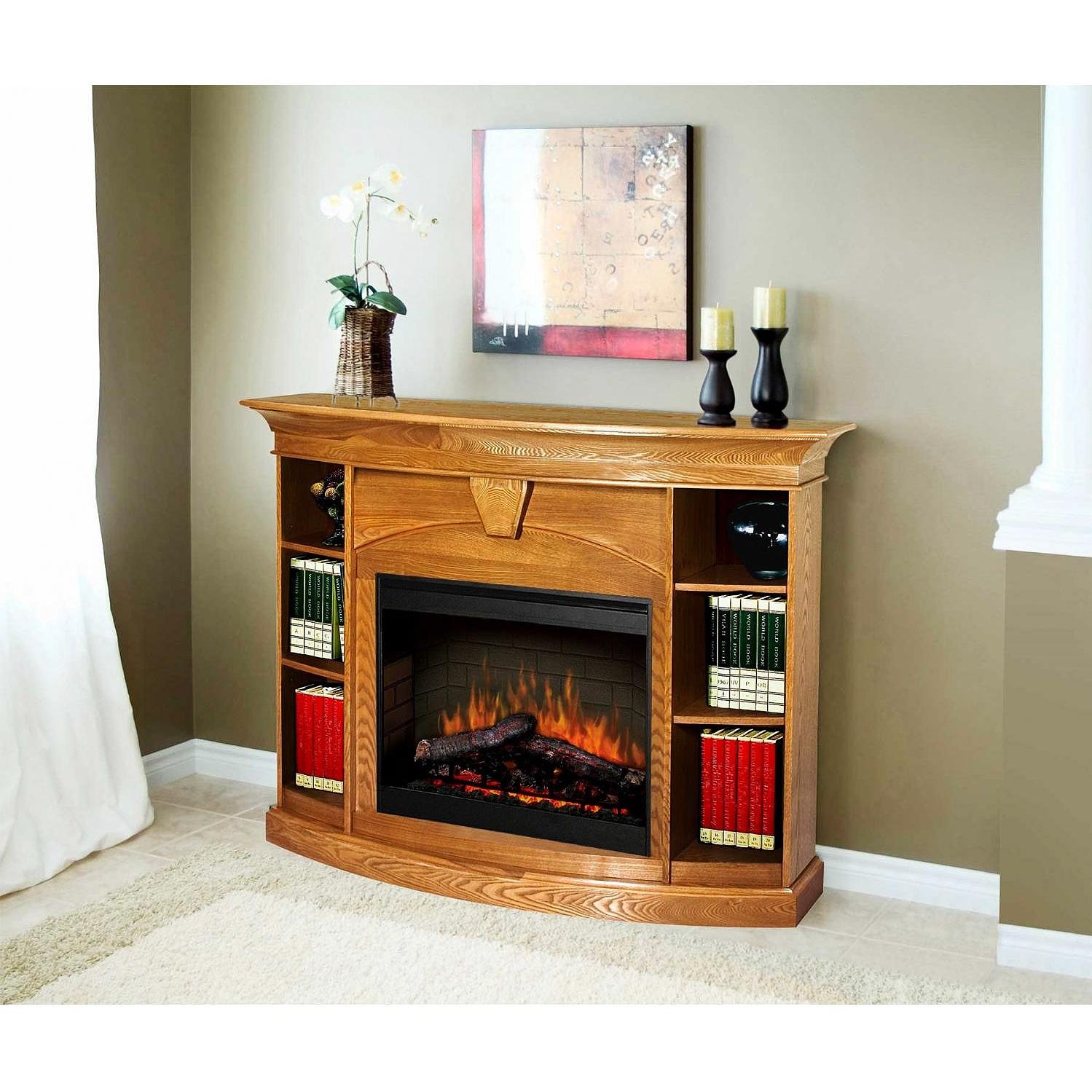 Dimplex SMPBK170OST 55-inch Devon Electric Fireplace With Mantel