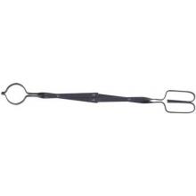 UniFlame 26 Inch Black Fireplace Scissor Tongs