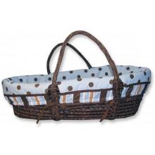 Trend Lab Moses Basket Set - Chocolate Max