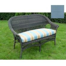 North Cape Tufted Love Seat Cushion ONLY (1)- Cosette Mediterranean