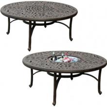 Darlee Catalina Aluminum Tea Table