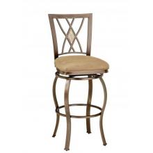 Hillsdale Brookside 30 Inch Diamond Back Swivel Bar Stool - Brown - 4815-831