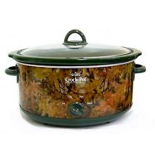 FoodSaver Rival 5.5 Quart Camo Crock-Pot