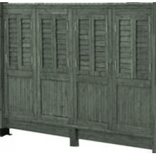 Privacy Panels For One Wall Of The Outdoor Greatroom Company Sonoma 10 X 10 Pergola Grey Finish