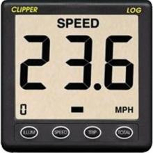 Clipper Speed Log Instrument W/Transducer And Cover