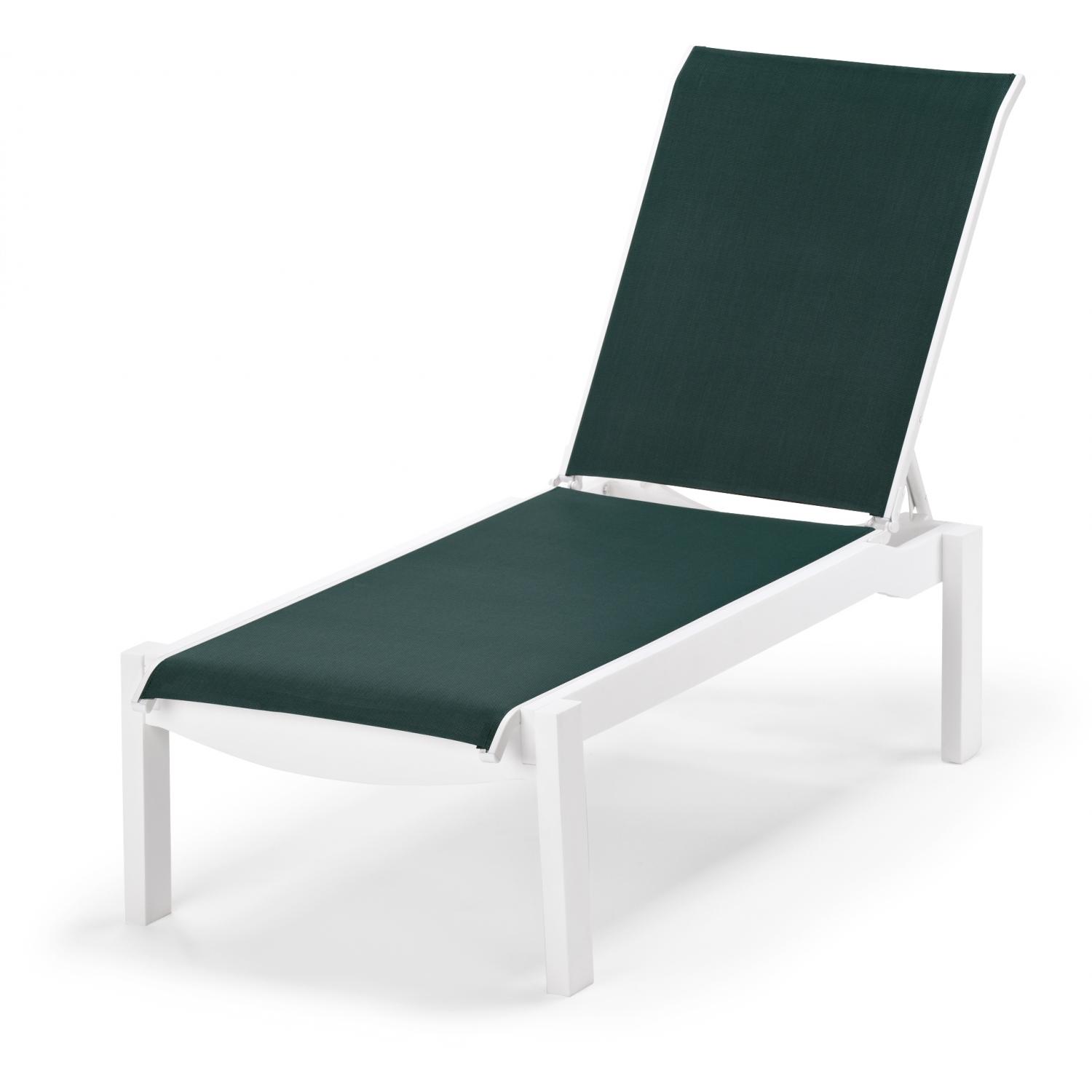 Telescope Casual Leeward MGP Sling Patio Stacking Chaise Lounge Telescope Casual Leeward MGP Sling Patio Stacking Chaise Lounge