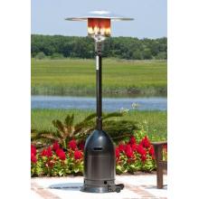 Fire Sense 46000 BTU Deco Commercial Old World Bronze Finish Propane Gas Patio Heater With Pilotless Electronic Ignition System