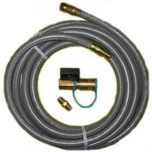 PGS Natural Gas Hose With Quick Disconnect And Shut Off Valve