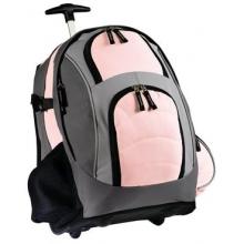 Port Authority Wheeled Backpack - Light Pink/Grey