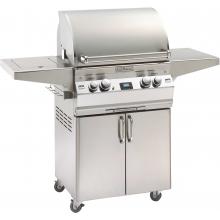 Fire Magic Aurora A430 Gas Grill With Single Side Burner On Cart