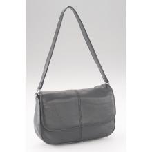 (B) BLACK LAMBSKIN PURSE