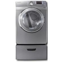 Samsung Dryers 7.4 Cu Ft. Front Load Super Capacity Gas Dryer, Stainless Platinum - DV448AGP