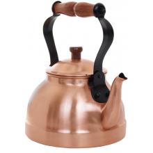 Old Dutch Satin Finish Copper Tea Kettle