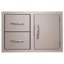 Sole Gourmet 20 X 30 Stainless Steel Door/Drawer Combo