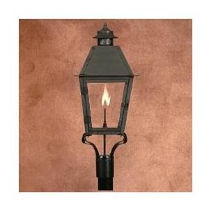 Legendary Lighting Atlas 2 Copper Natural Gas Light With Post Bracket Legendary Lighting Atlas 2 Copper Natural Gas Light With Post Bracket