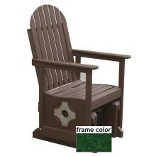 Eagle One Recycled Plastic Smithton Glider Chair - Green