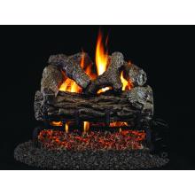 Peterson Real Fyre 12 Inch Golden Oak Log Set With Vented G4 Burner - Match Light