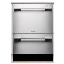 Fisher Paykel Dishwashers Double DishDrawer With Flat Door And Straight Handle Dishwasher - Stainless Steel