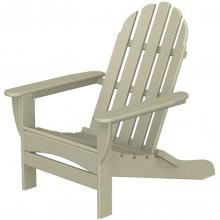 Poly-Wood Recycled Plastic Wood Classic Adirondack Curve Back Lounge Chair