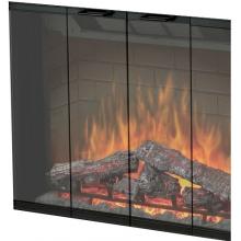 Dimplex BFDOOR45BLKSM 45-Inch Single Pane Glass Door With Bi-Fold Look