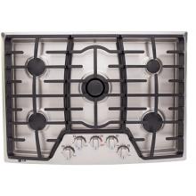 LG Cooktops 30 Inch Professional Gas Cooktop, Stainless Steel - LCG3091ST