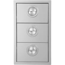 Portofino Series Triple Access Drawer Front View