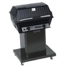 Broilmaster R3N Infrared Natural Gas Grill On Black Steel Cart
