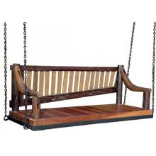 Groovy Stuff Wilderness Teak Wood Swing Bench Seat - TF-024-SW
